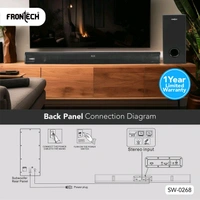 FRONTECH ECOMAX - 268 2.1 SOUNDBAR 240W