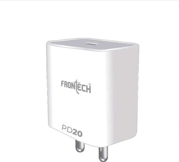 FRONTECH MOBILE CHARGER 20W PD W/O CABLE  - White