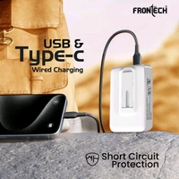 FRONTECH POWER BANK POLYMER BATTERY PD MEGSAFE 10000MAH (FT)