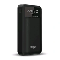 FRONTECH 20000 mAh Li-Polymer Power Bank with LED Indicator, Dual USB (PB-0008)