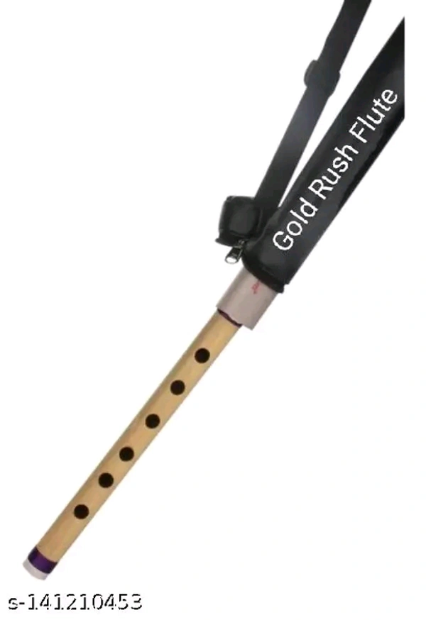 Gold Rush Flute G Tune Scale For Beginners, Students and Learners 17 Inch Flute well Tune Bansuri Name: Gold Rush Flute G Tune Scale For Beginners, Students and Learners 17 Inch Flute well Tune Bansuri Net Quantity (N): 1Charming & Blowing well Tuned G Scale For Beginners, Students, Players and Learner's The Gold Rush Flute is a Manufacturer India's Top Flute is in here Pandit Hari