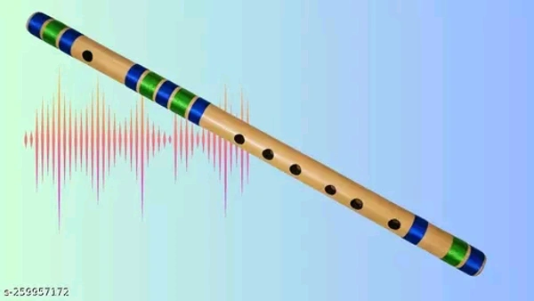 IBDA Beginner Bamboo Bansuri E Scale 7 Holes, Natural Tune with Tanpura A-440HZ, , 15.5inches, Assam Bamboo, Handmade Flute. (40cms)Name: IBDA Beginner Bamboo Bansuri E Scale 7 Holes, Natural Tune with Tanpura A-440HZ, , 15.5inches, Assam Bamboo, Handmade Flute. (40cms)Brand: IBDANet Quantity (N): 1Krishna Indian Bamboo flutes are the one of the oldest musical instruments of India.