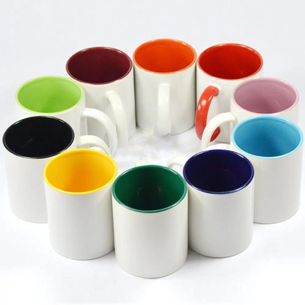 Colourful Sublimation Mug - black
