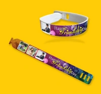 Friendship Day Band Print Your Friends Photos Here (Washable & Waterproof) - Universal