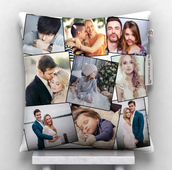 Personalized Double Photo Magic Cushion : Gift/Send/Buy Home Decore Gifts  Online CH00136 | egiftmart.com