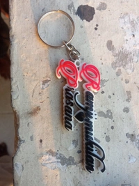Couples Name Keychain 