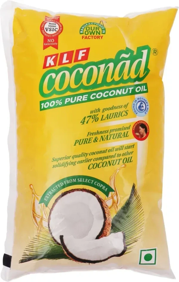 KLF Coconad 100% Pure Coconut Oil, 1L