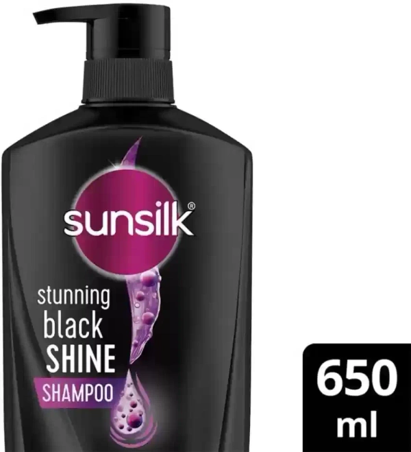 Sunsilk Black Shine Shampoo Stunning, 650ml