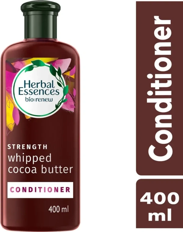 Herbal Essences bio:renew Vitamin E with Cocoa Butter Conditioner No Parabens No Colourants, 400ml