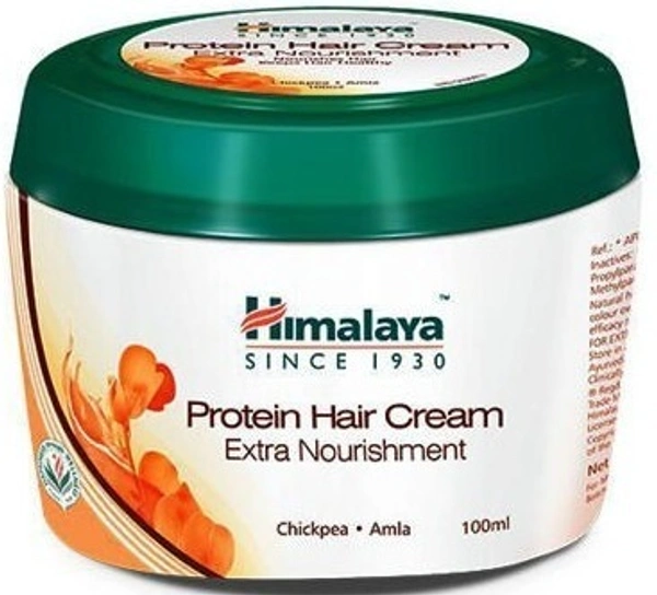 Himalaya Protein Hair Cream Extra Nourishment Chickpea Amla, 100ml