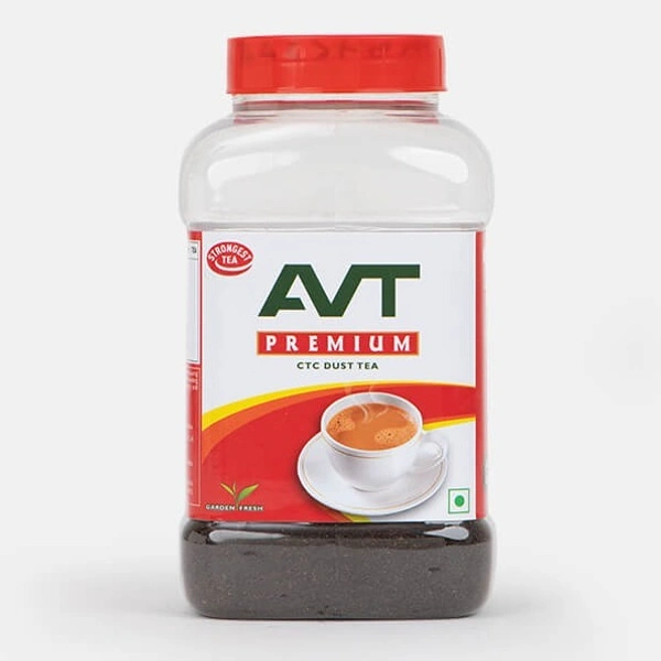 AVT Premium CTC Dust Tea Jar, 500g