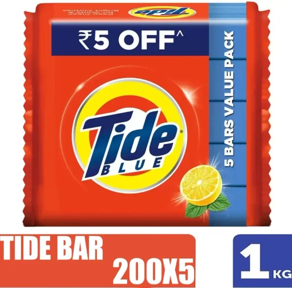 Tide Bar Soap Value Pack Kg Washing, 1Kg