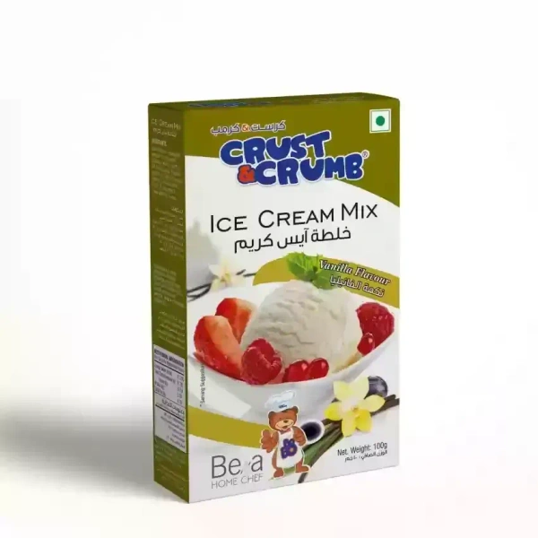 Crust & Crumb Ice Cream Mix Vanilla Powder, 100g