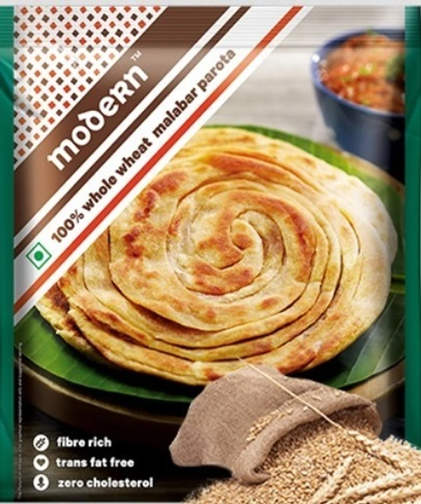 Modern Wheat Malabar Parota, 5 pcs