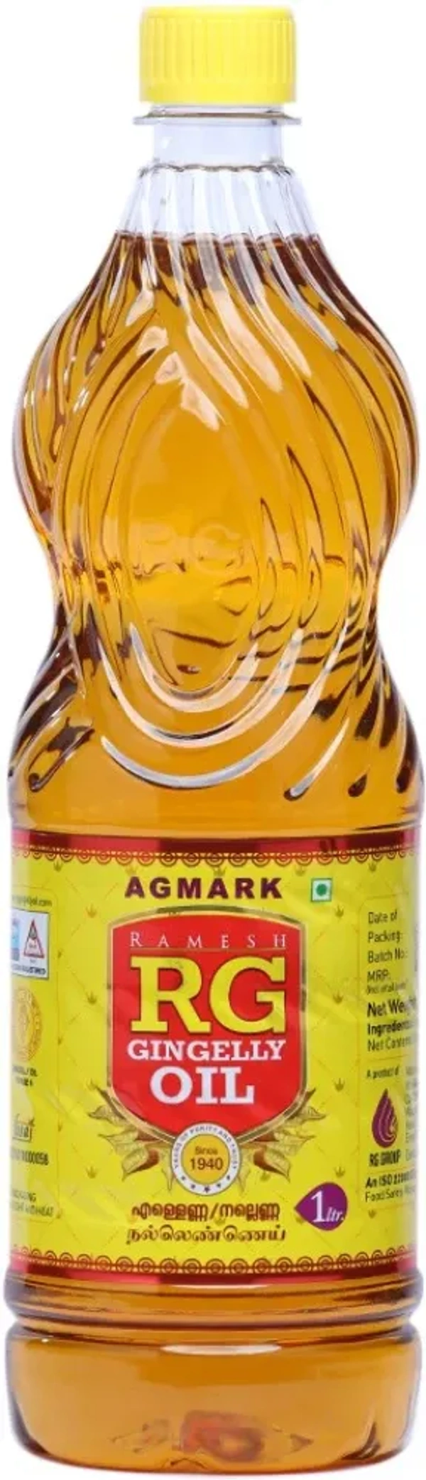 R.G Gingelly Oil, 500ml