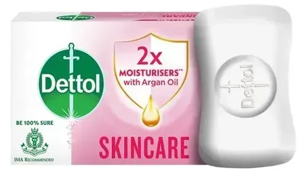 Dettol Skincare With Pure Glycerine Bathing Soap, 125g