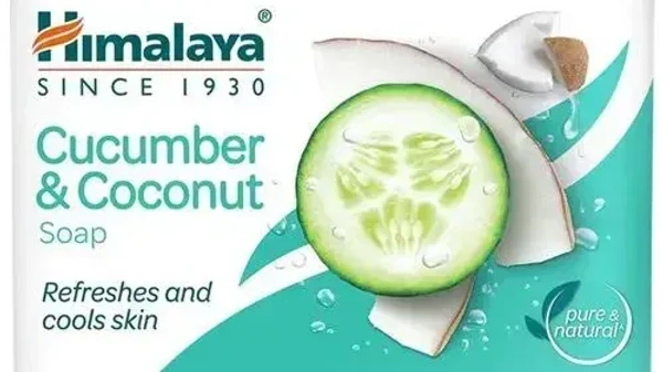 Himalaya Bathing Soap Cucumber& Coconut Soap, 125g