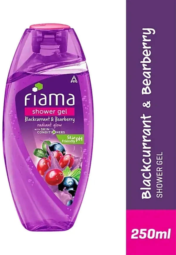 Fiama Shower Gel Black Current& Bearberry, 250ml