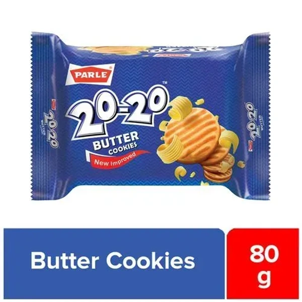Parle 2020 Butter Cookies, 80g