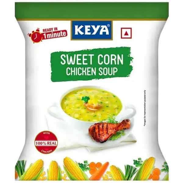 Keya Sweet Corn Chicken Soup, 13g