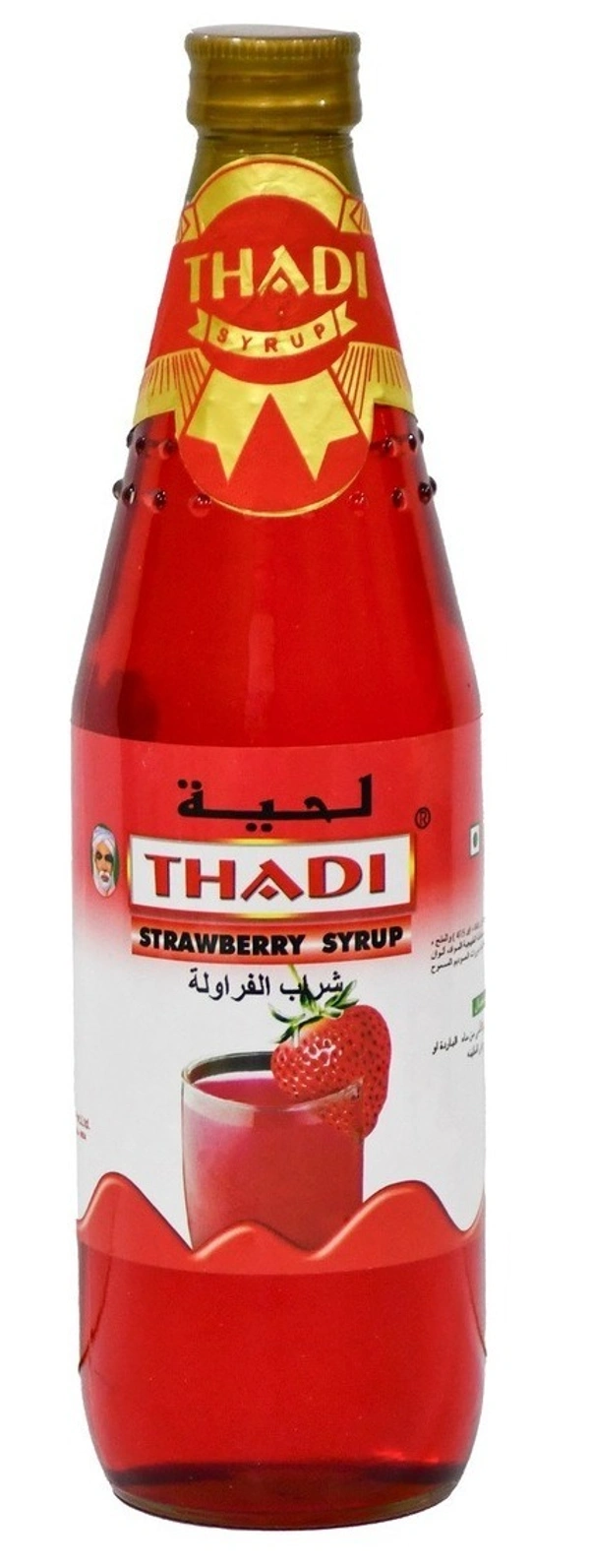 Thadi Strawberry Syrup 750ml