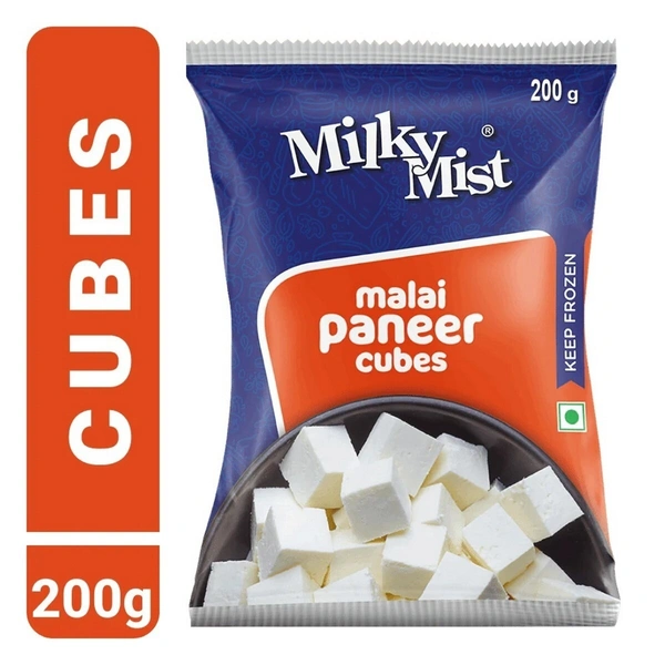 Milky Mist Malai Paneer Cubes, 200g