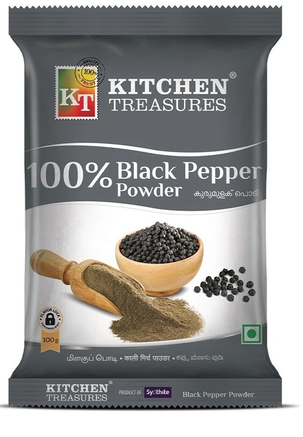 Kitchen Treasures Whole Black Pepper, 50g