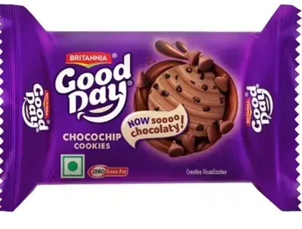 Britannia Biscuits Good Day Chocochip Cookies Pack, 50g
