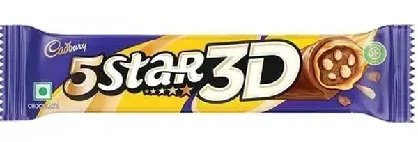 Cadbury 5 Star Chocolate Bar 3D, 42g