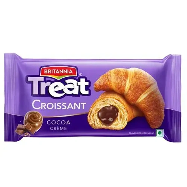 Britannia Treat Croissant Cocoa Creme Roll - 50g