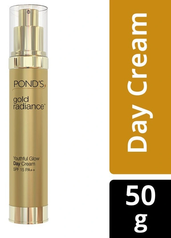 Ponds Gold Radiance Youthful Glow Day Cream SPF15 PA++, 50g