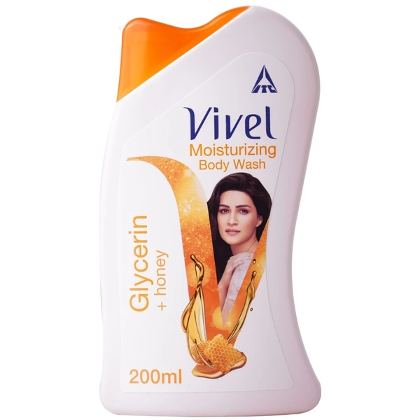 Vivel Body Wash Glycerine + Honey, 200ml