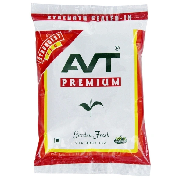 AVT Premium CTC Dust Tea, 100g Bottle