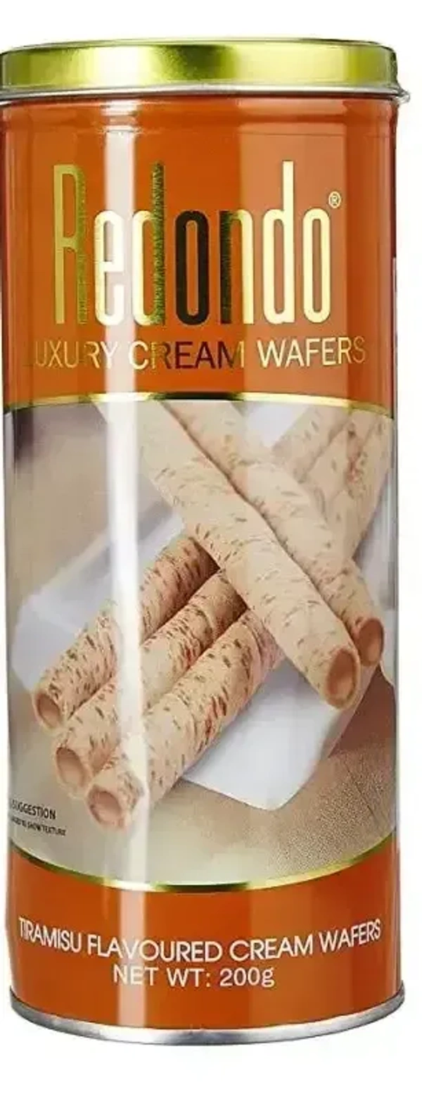 Redondo Luxury Tiramisu Cream Wafers, 200g