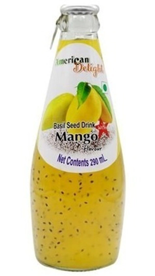 American Choice Mango Basil Seed Drink, 290ml