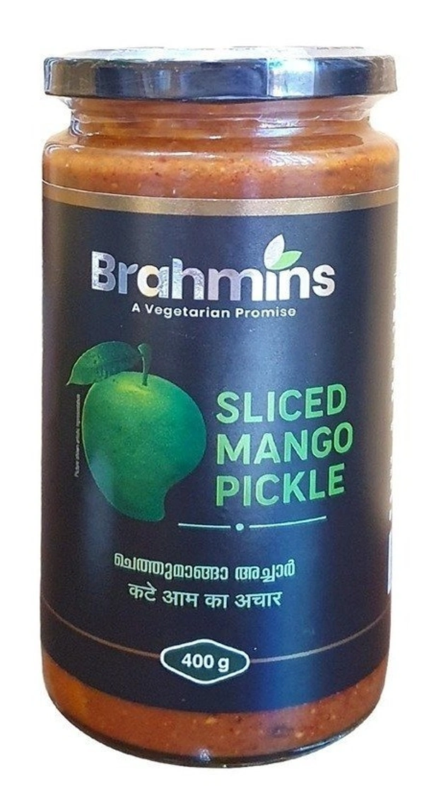 Brahmins Sliced Mango Pickle, 400g