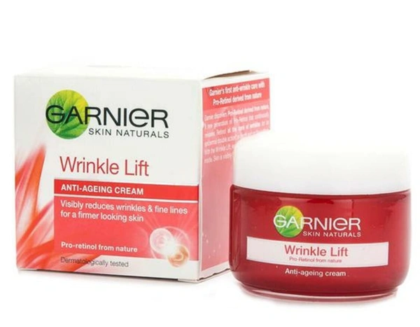 Garnier Wrinkle Lift Cream Anti - Aging, 18g