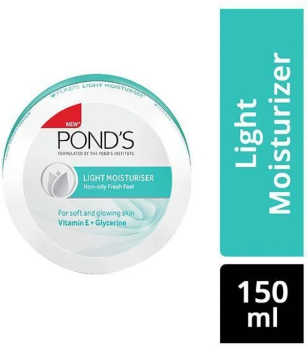 Pond's Light Moisturiser Vitamin E + Glycerin, 148g