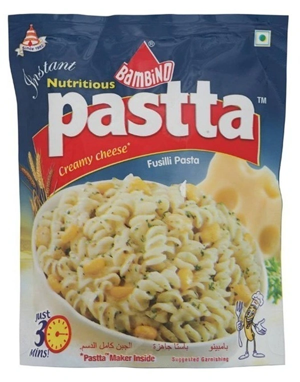 Bambino Instant Pasta Creamy Cheese Packet, 68g