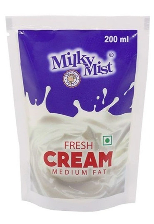 Milky Mist Fresh Cream Medium Fat - 200g
