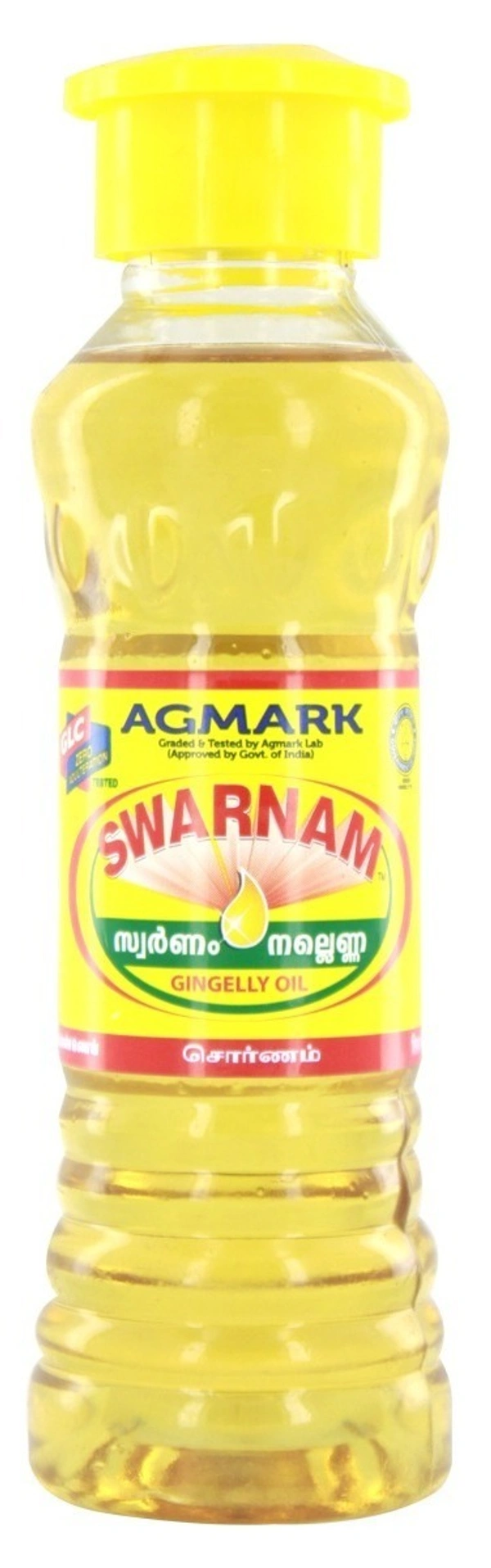Swarnam Agmark Gingelly Oil Bottle, 100ml