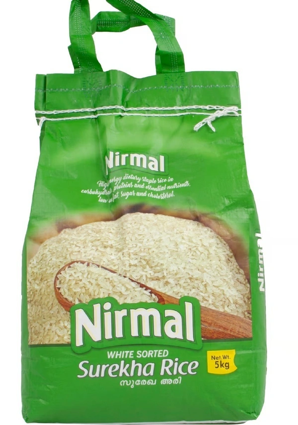 Nirmal White Sorted Surekha Rice, 5 kg