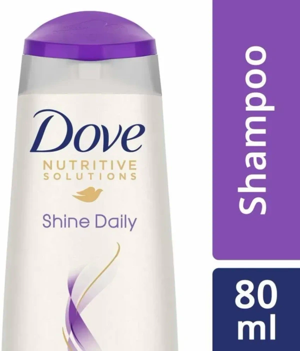 Dove Daily Shine Shampoo, 80ml