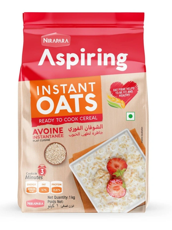Nirapara Oateo Instant Oats, 400g