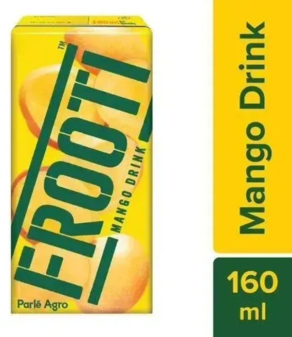 Frooti Fruit Juice - Mango Drink, 160ml