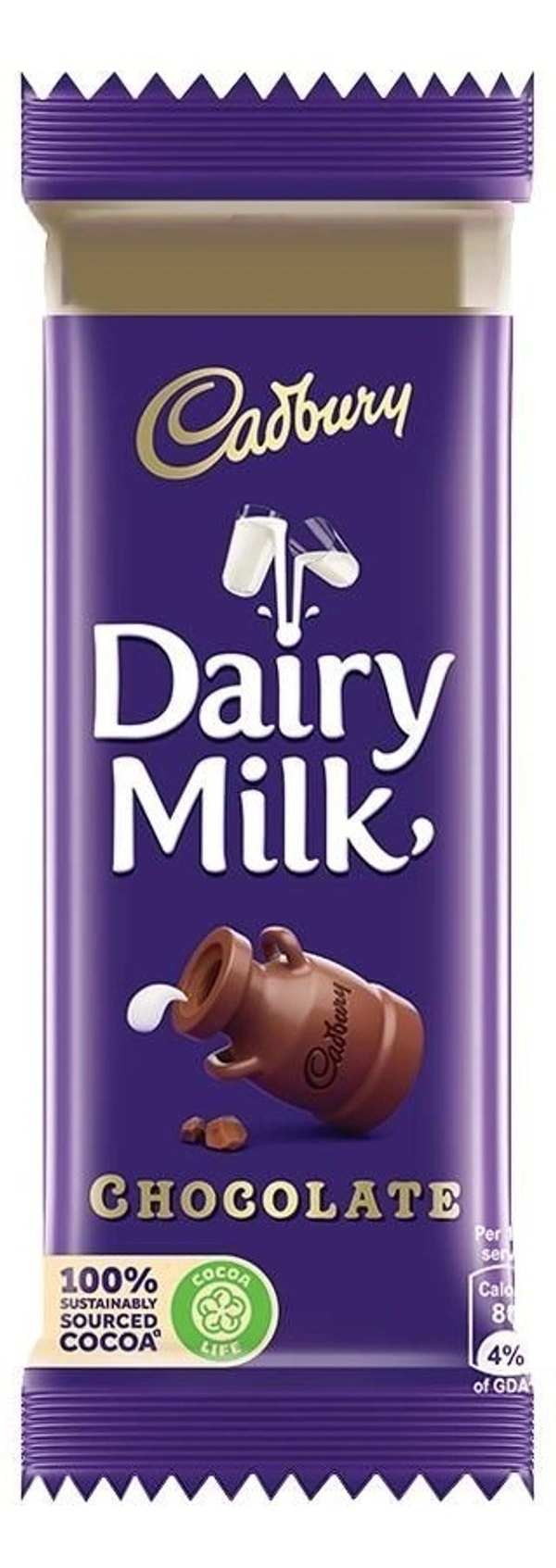 Cadbury Dairy Milk Chocolate, 50g