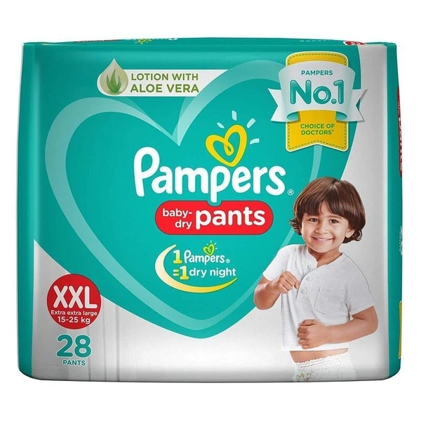 Pampers Baby Dry Pants Extra Extra Large(XXL), 8 pants