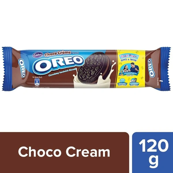 Cadbury Dairy Milk Chocolate Oreo 120 g