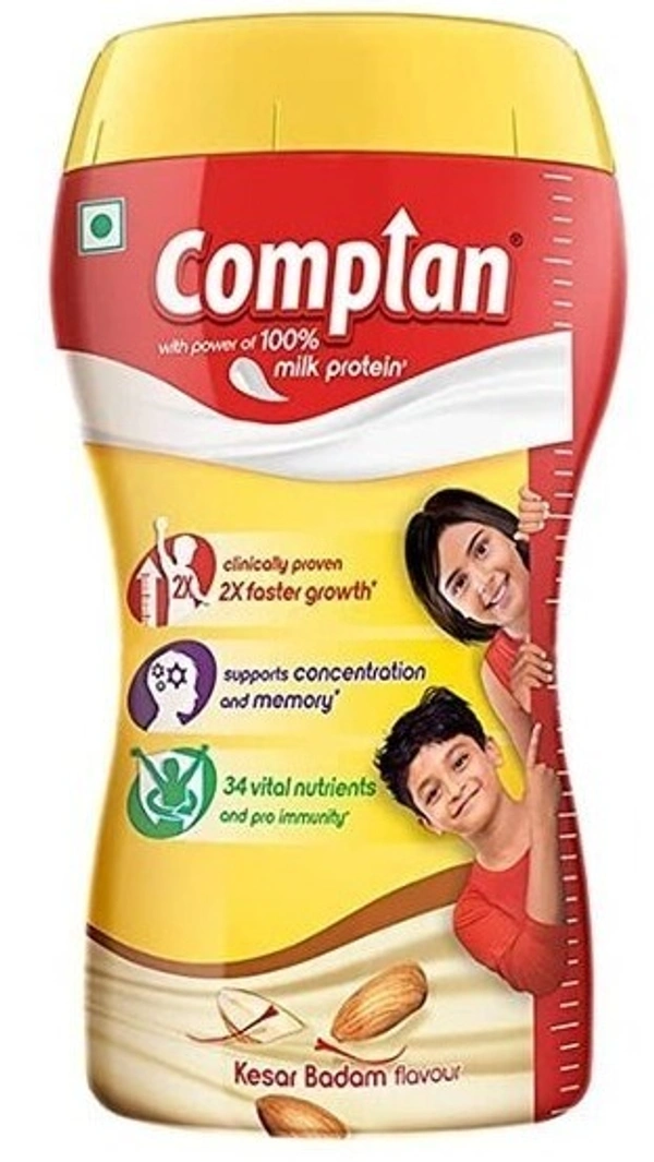 Complan Kesar Badam Nutrition and Health Drink, 200g Jar