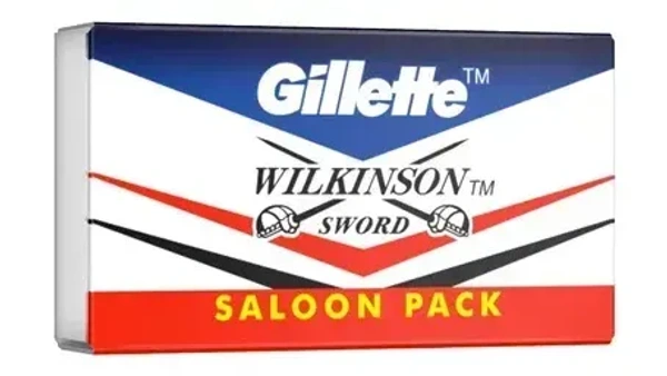 Gillette Stainless Steel Blade Saloon Pack